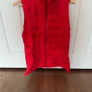 lululemon athletica Down For It All Red Vest